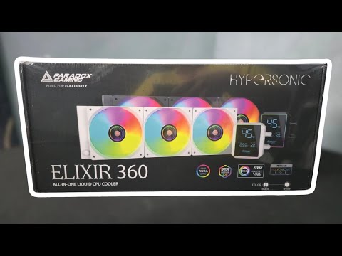 Paradox Gaming Elixir 360 Black - Unboxing - YouTube