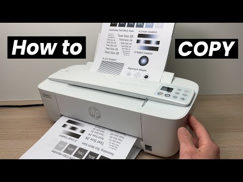 HP Deskjet 3700 Series: How to COPY