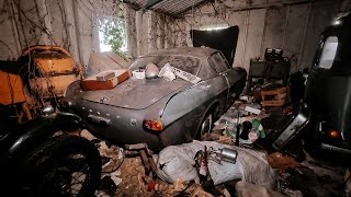 Unreal BARN FIND - Volvo P1800 Austin Seven  (TIME CAPSULE) House  | IMSTOKZE 🇬🇧