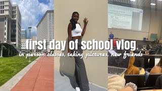 FIRST DAY OF SCHOOL VLOG | sophomore year