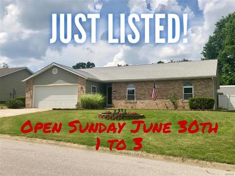 3817 Rolling Meadows, Shiloh, IL home video tour