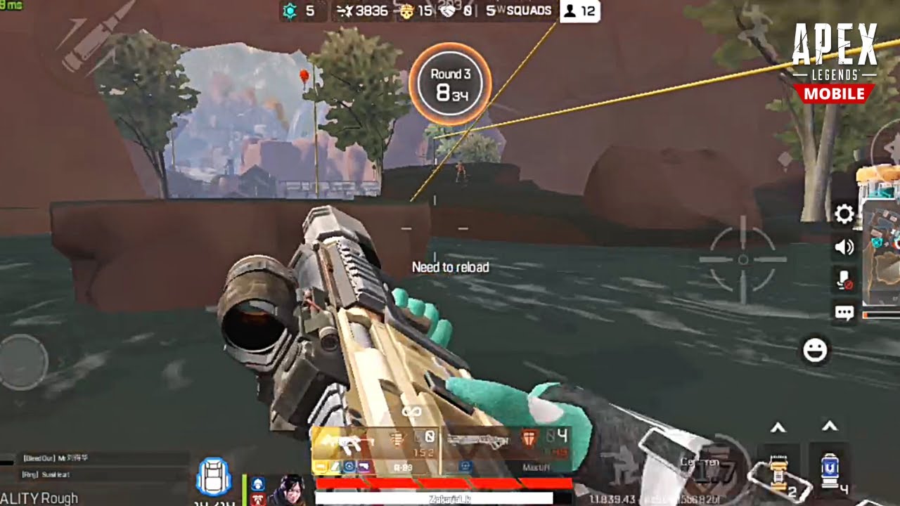 INSANE GAMEPLAY 20 KILLS (4000 DAMAGE) Apex legends mobile