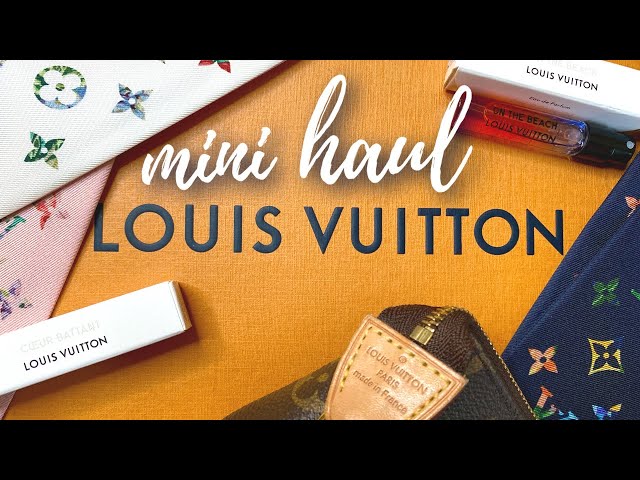 PERFUME HAUL LOUIS VUITTON MINIATURE SET UNBOXING 
