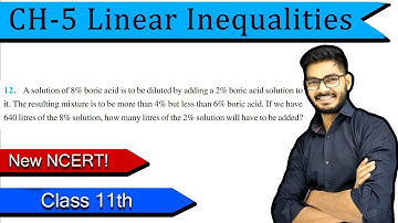 Question 12 of Miscellaneous of Chapter 5 Linear Inequalities Class 11 || New NCERT || Rajeev sir