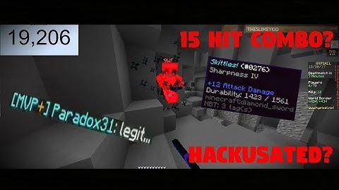 Biggest Combo I Ever Had (HACKUSATED) -Hypixel UHC Highlights