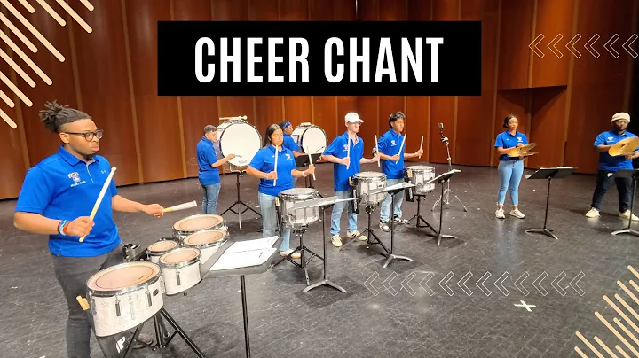 HCU Drumline - Cheer Chant - Lineup Cadence Book