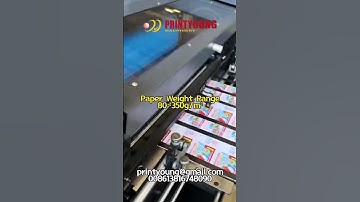 SGJ-UI620W Automatic Spot UV Coating Machine