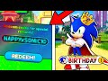 This tiktok secret code gives you classic sonic in sonic speed simulator