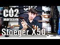 Stoeger X50, установка газовой пружины, замена манжеты и сальника ствола, стрельба по "хрону".