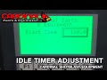 Idle Timer Adjustment