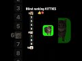 Blind ranking KITTIES!!! #coversong #song#kitties