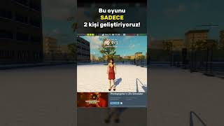 Bu oyunu SADECE 2 kişi geliştiriyoruz! #shorts
