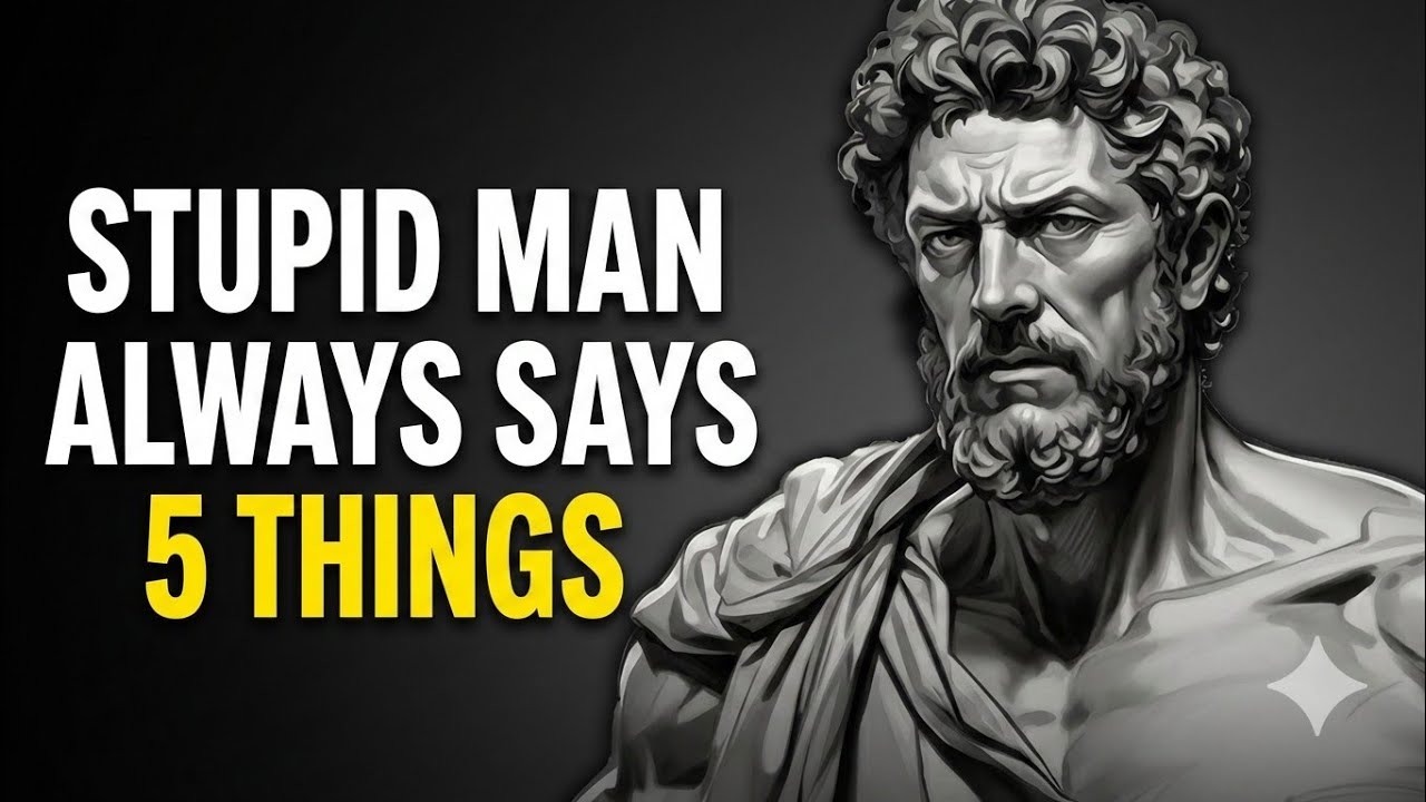 7 Stoic Phrases That Reveal a Weak Mind | Master Your Emotions & Take Control 