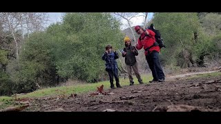 Fishermans Camp Trail. Tenaja area hiking and camping
