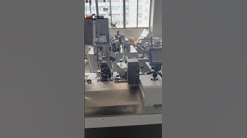 Fully automatic single head waterproof plug terminal #factory #cablewirestrippingmachine