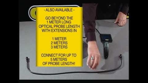 The Seeker 200 & The Seeker 300 Real Time Video Borescopes from General Tools