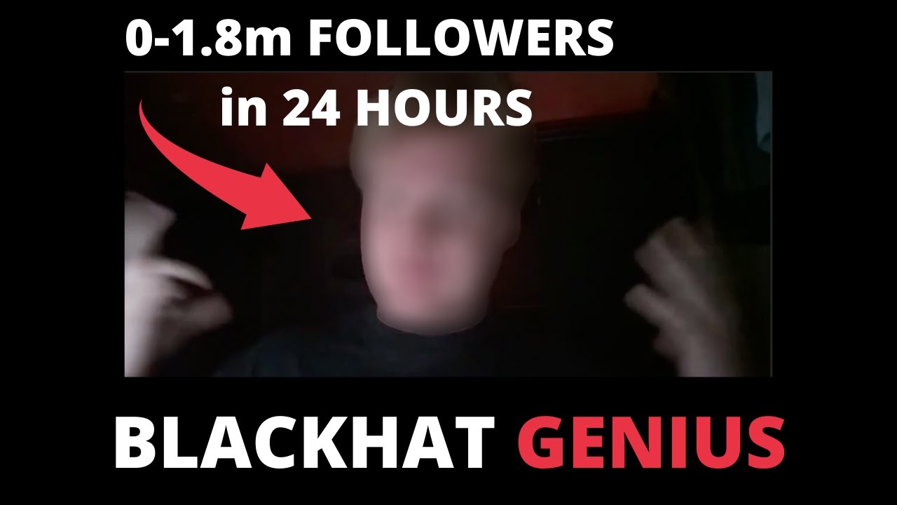 ZERO to 1.8 MILLION Followers in 24 hours. Interview with a Blackhat Genius.