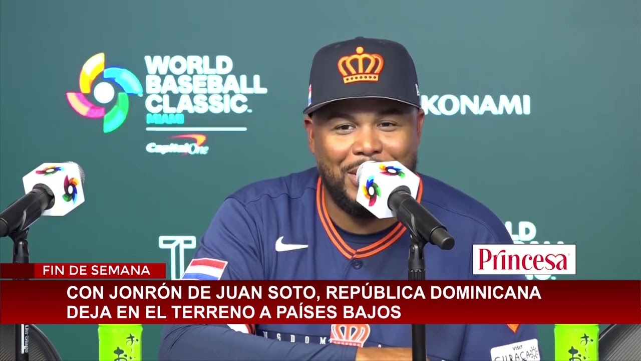 Con jonrón de Juan Soto, República Dominicana deja en el terreno a Países Bajos