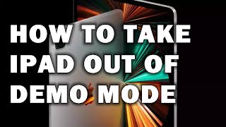 CARA MENGELUARKAN IPAD DARI MODE DEMO screenshot 5