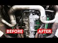 Dry Ice Cleaning Porsche 964 Dirty Engine Detail