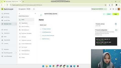 Monitoring Cahaya Menggunakan ESP32, Sensor LDR dan Blynk Web 