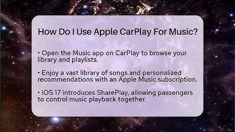 How Do I Use Apple CarPlay For Music? - Talking Tech Trends