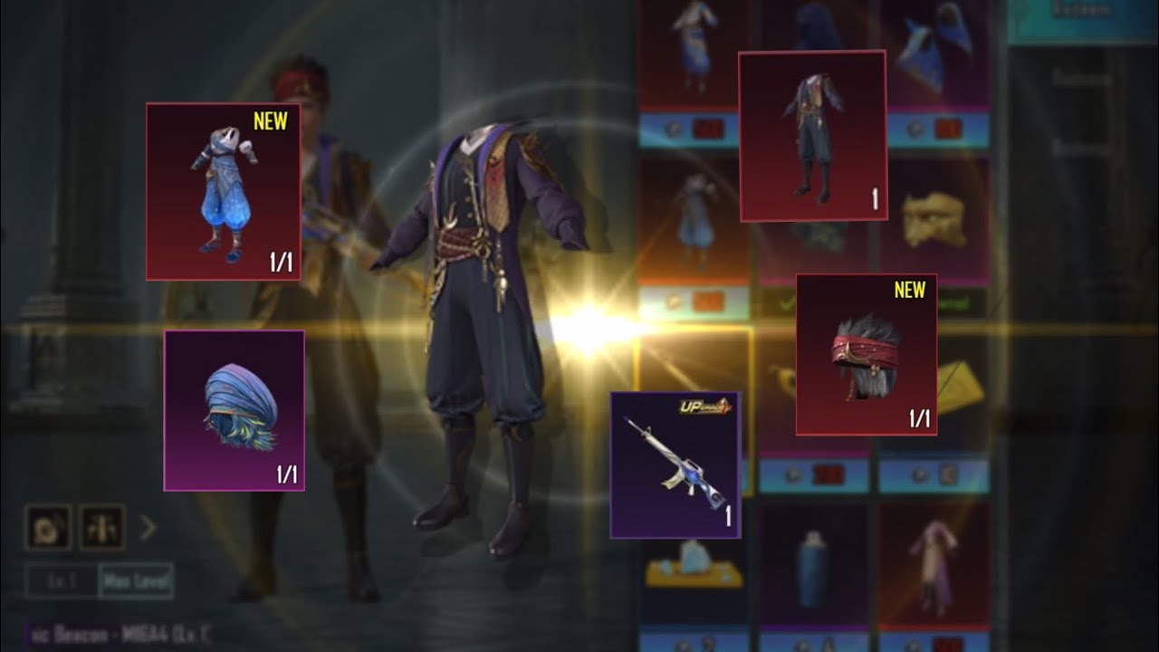 New Lucky Spin Pubg Mobile | Seraphic Genie Set & Resplendent Prince Set Crate Opening | 