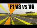 Renault F1 V8 vs Mecedes V6Turbo Pure Sound BOWWHAAA