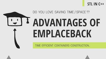 Emplace In C++