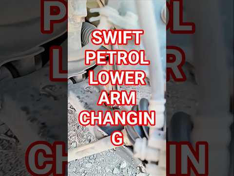 MARUTI SUZUKI SWIFT LOWER ARM maruti SWIFT suspension lower arm replacement process #a1cargarage