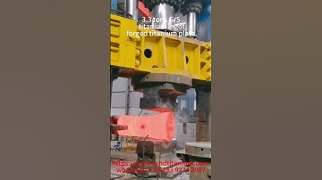 3 3 tons Gr5 titanium ingot forged