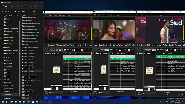 Marsis Playout 8 Channel NDI SDI 2022