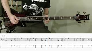 Rosetta - Wake (bass cover with tab)