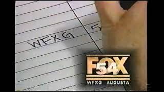 WFXG Station ID 1995-96