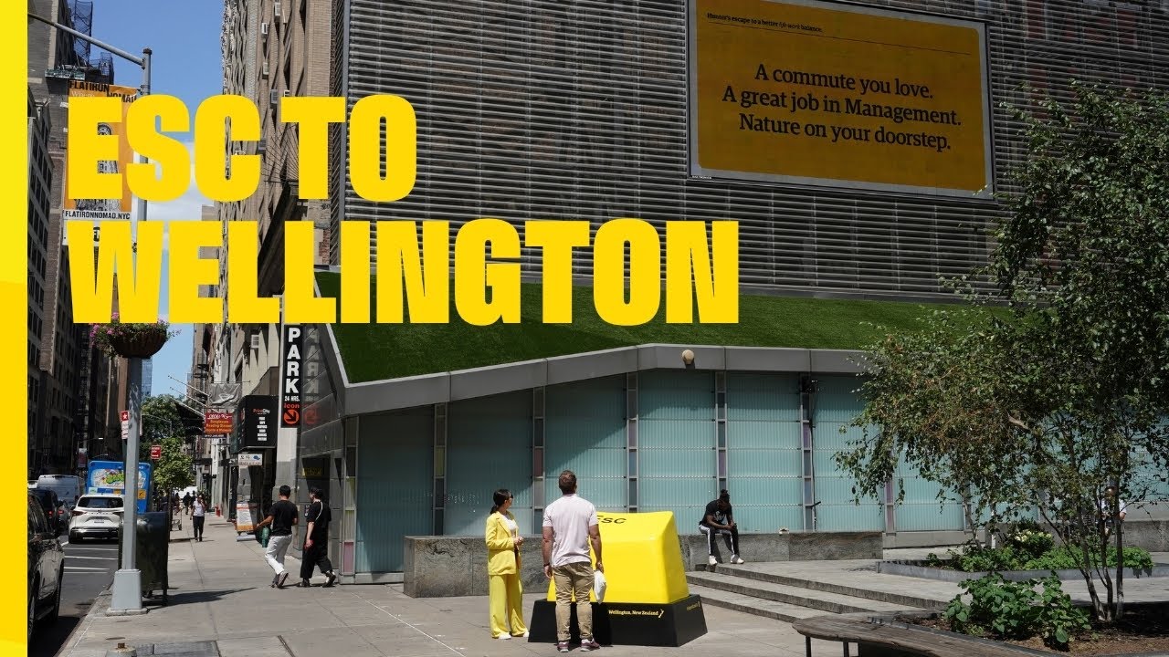 Esc to a better life-work balance in Wellington, New Zealand - YouTube