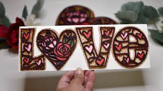 How To Make A 3D Valentine's Day Card With Your Cricut screenshot 4