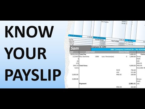 Know Your Payslip - Ireland