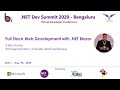 .NET Dev Summit 2020 : Full Stack Web Development with .NET Blazor