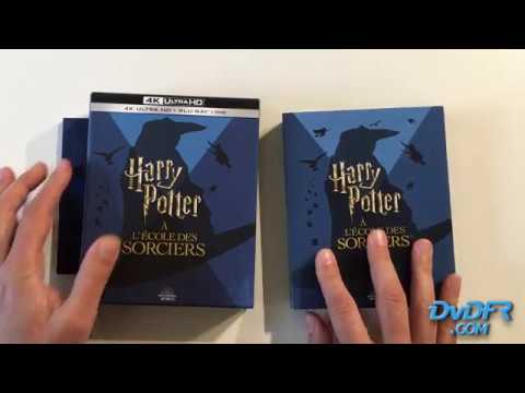 Unboxing : Harry Potter à l'École des Sorciers - Édition 5 disques - 4K  Ultra HD + Blu-ray + DVD 