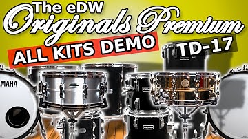 The eDW Originals Premium | Roland TD-17 Custom Kits Download | Sound Expansion Pack with Samples