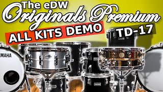 The eDW Originals Premium | Roland TD-17 Custom Kits Download