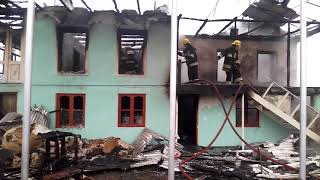 Turan Qəsəbəsində Yanğın Hadisəsi