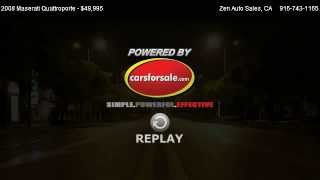 2008 Maserati Quattroporte GT - for sale in Sacramento, CA 95819 1.888.515.9171