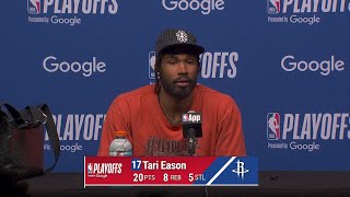Tari Eason with a Game 4 Press Conference vs Lakers
