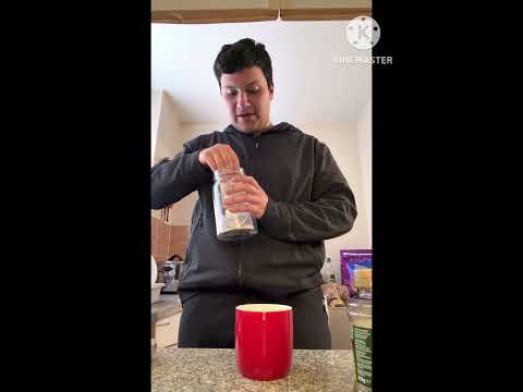 Me making a cup of tea