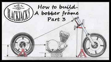 Custom motorcycle frame from scratch. Part 3