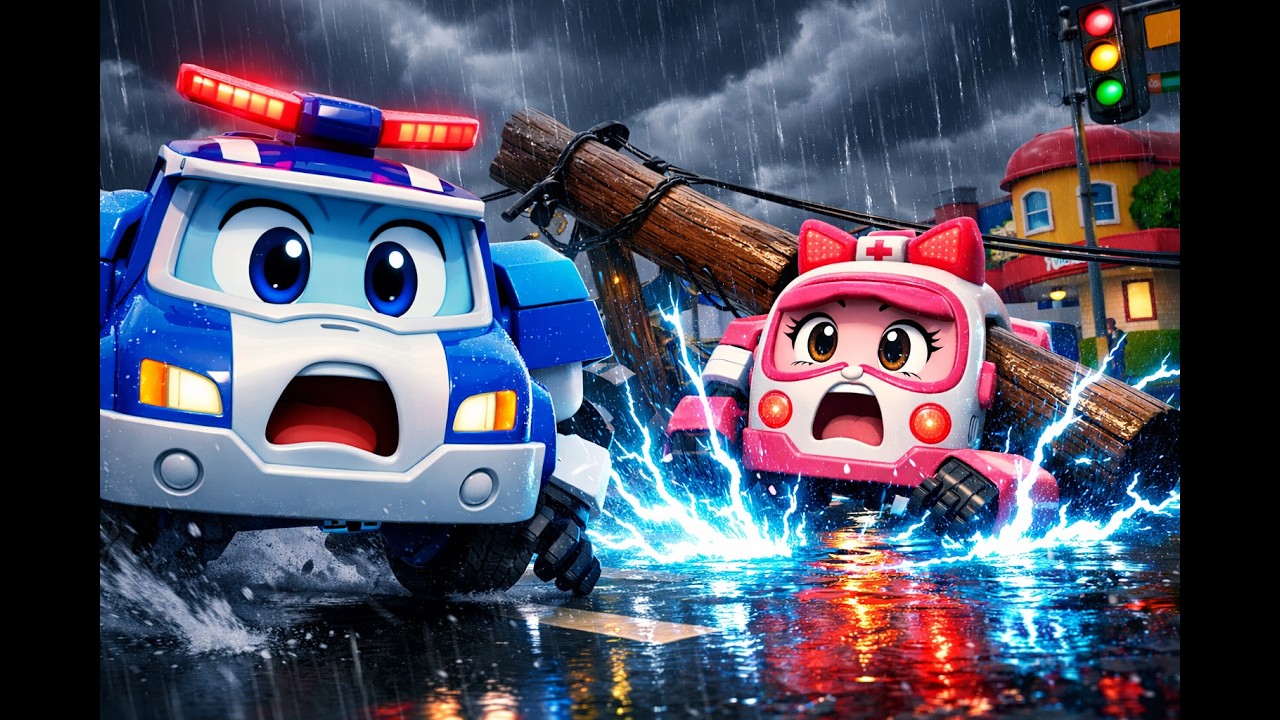 CODE RED Triple Rescue Mission! 🚨🔥 ️ | Wheelie Wonder Team | Safety ...