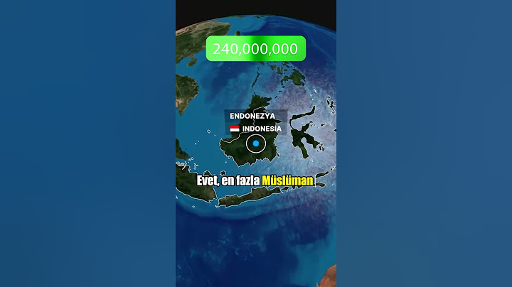 Dünyada En Fazla Müslüman Hangi Ülkede?  | World's Largest Muslim Populations