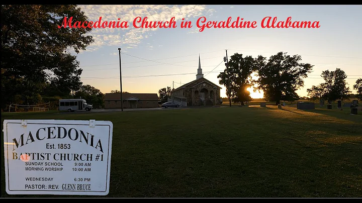 Macedonia Church in Geraldine Alabama