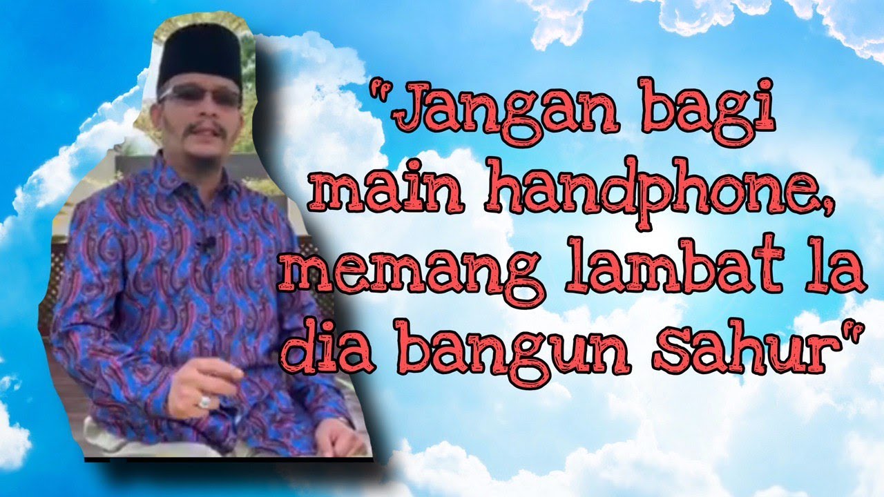 Ustaz Kazim Selit Tips Untuk Anak Liat Bangun Sahur Dalam Tazkirah Berkat Bersahur Youtube